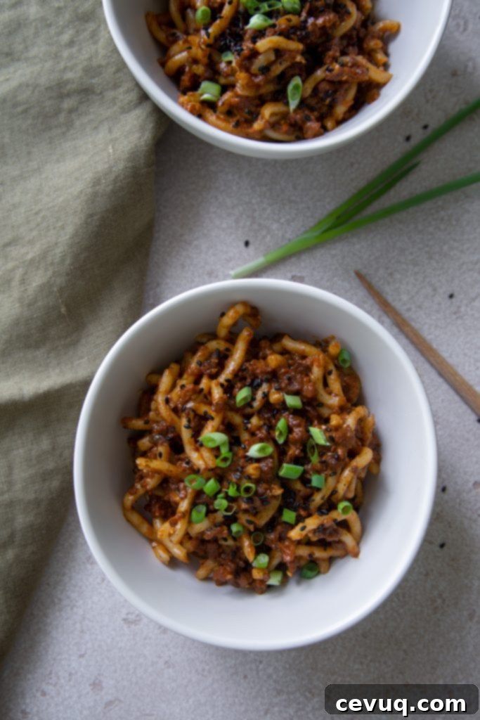 Βίγκαν Νταν Νταν Νουντλς σε 15 Λεπτά 3 15 minute vegan dan dan noodles