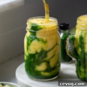 Smoothie με Τροπικά και Πράσινα 5 τροπικό smoothie με πράσινα