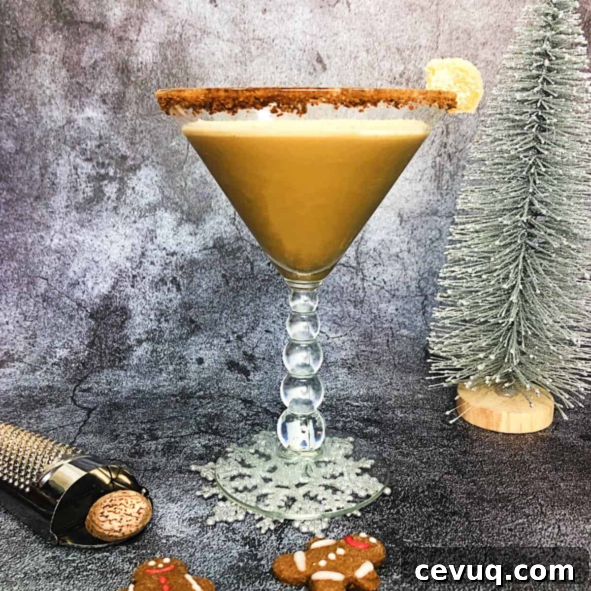 Μελομακάρονο Μαρτίνι 2 gingerbread martini