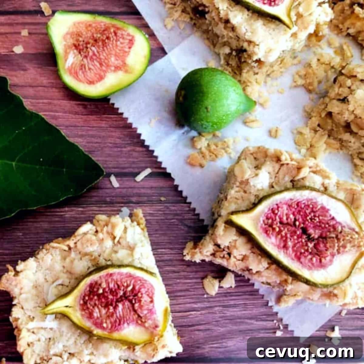 Μπάρες βρώμης με σύκο και καρύδα 10 coconut-fig-bars-with-figs