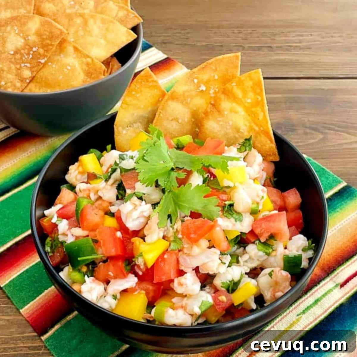 Το Απόλυτο Σεβίτσε Γαρίδας 2 shrimp-ceviche-with-a-bowl-of-homemade-tortilla-chips