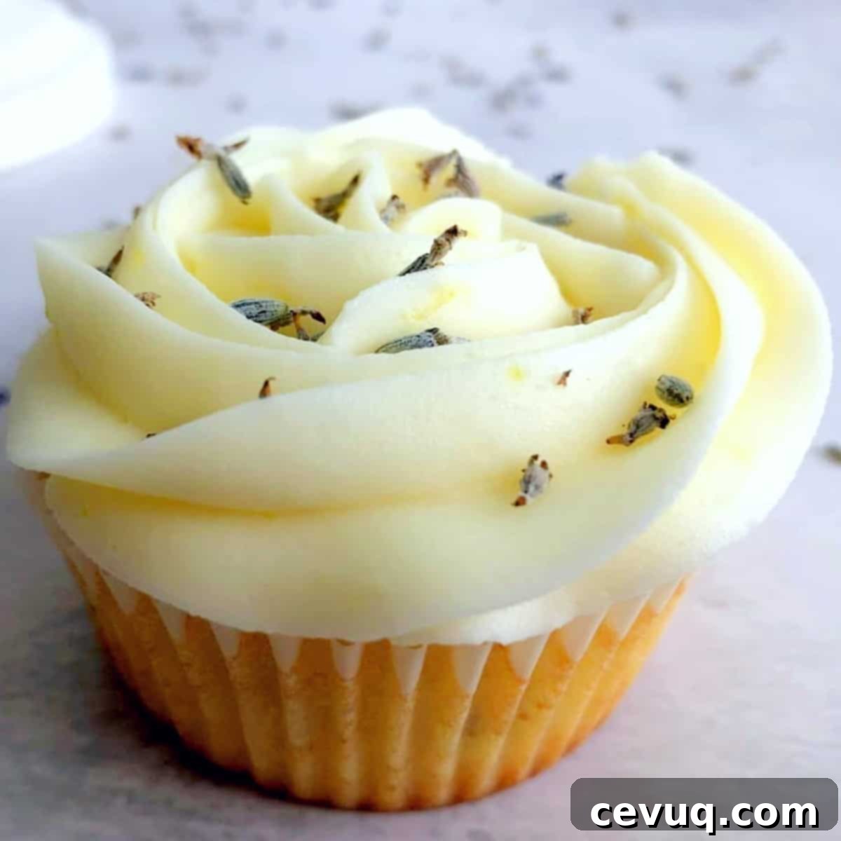 Λεμόνι Λεβάντα Κεκάκια 11 cupcake λεμόνι λεβάντα