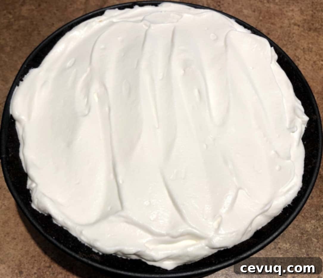 Παγωτοτάρτα Όρεο Μέντα 10 Παγωτοτούρτα Oreo με σαντιγί από πάνω.