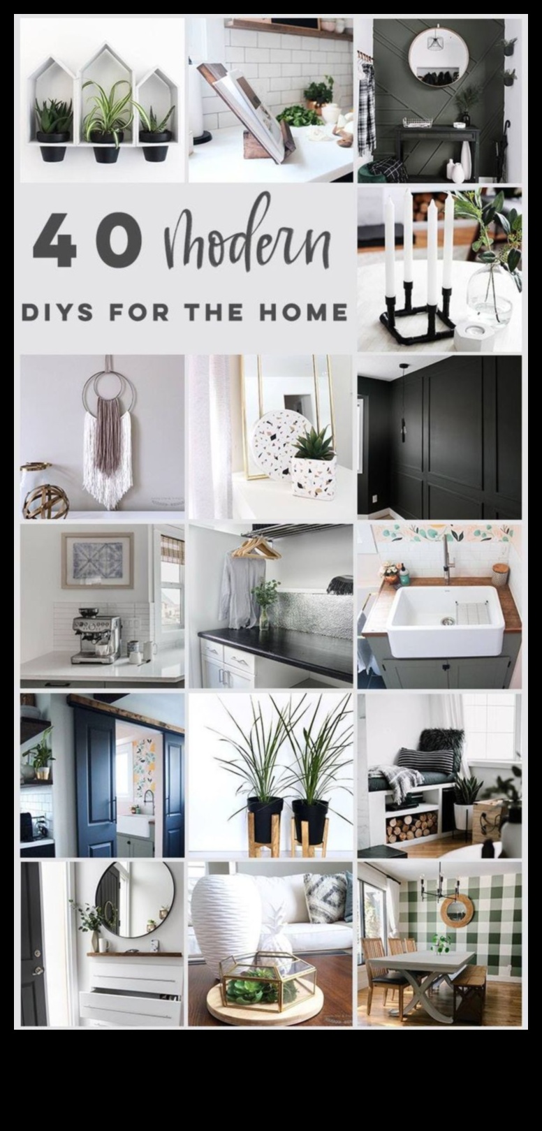 Ιδέες DIY διακόσμησης για ένα κομψό σπίτι