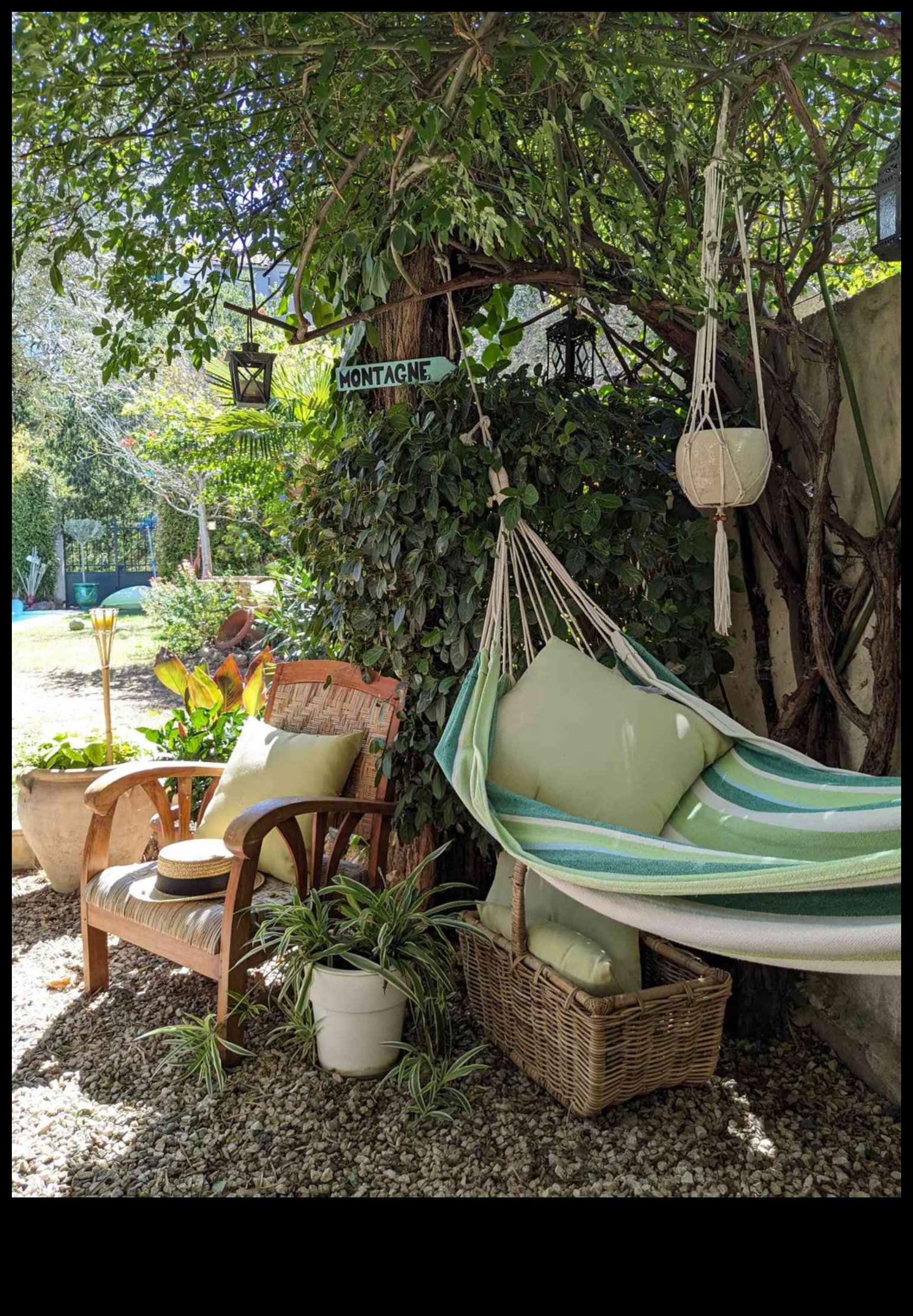 Συμβουλές για τη διακόσμηση του εξωτερικού χώρου της αιώρας σας