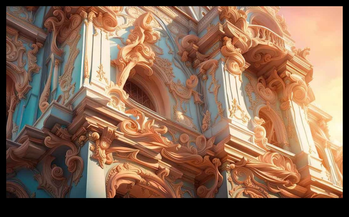 Graceful Grandeur: Rococo Artistry in the Lap of Luxury