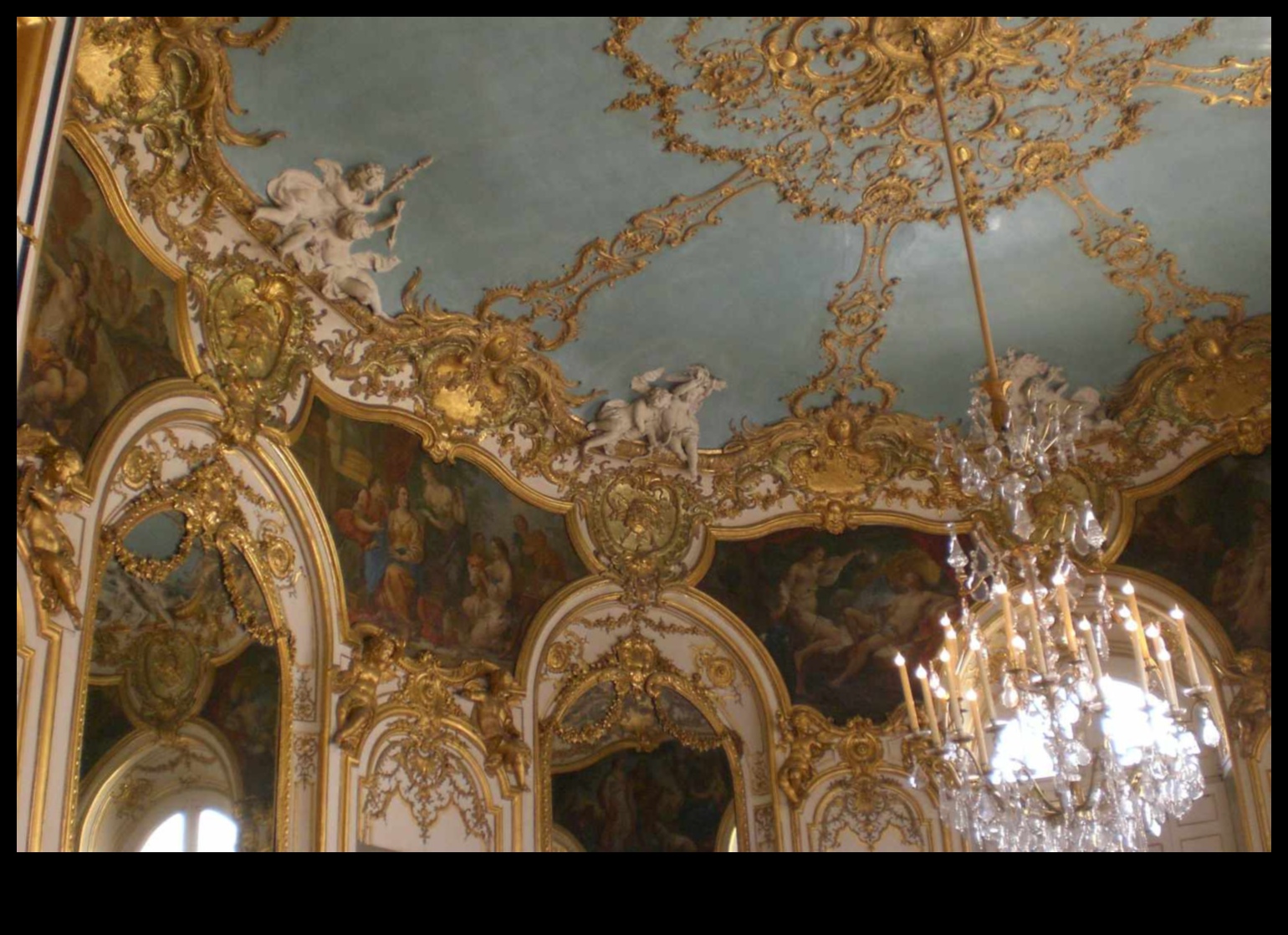 Graceful Grandeur: Rococo Artistry in the Lap of Luxury