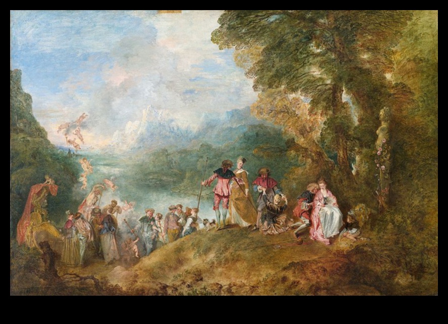 Graceful Grandeur: Rococo Artistry in the Lap of Luxury