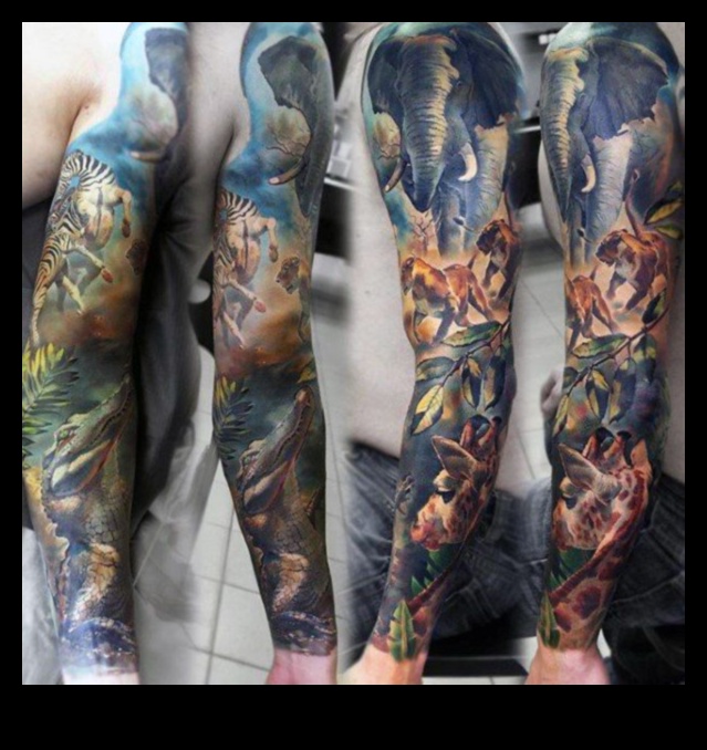 Γλυπτός καμβάς: Ανακαλύψτε την ομορφιά της Epic Art Tattoo Arm