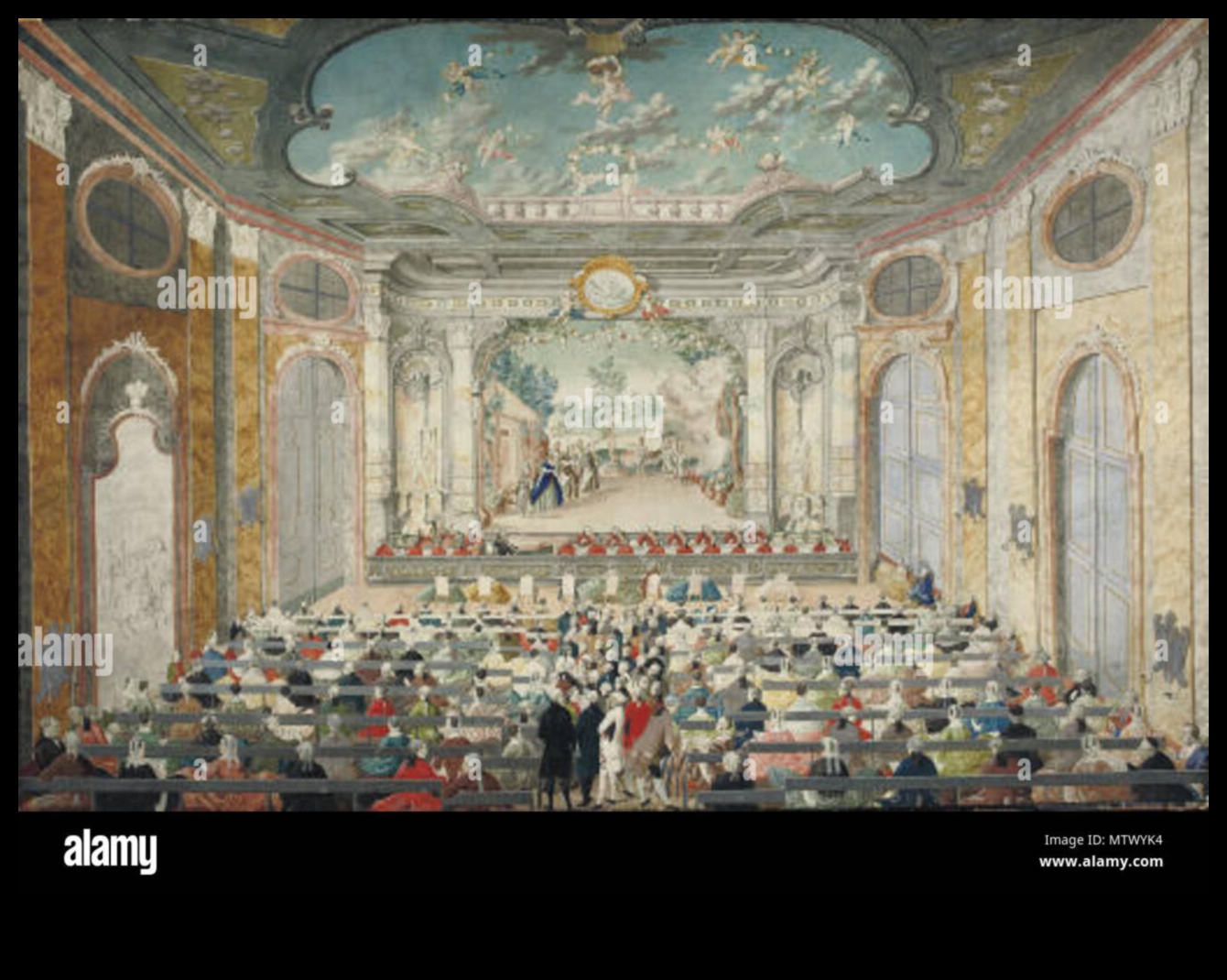 Θεατρικός Φωτισμός: Δράμα και Παράσταση στην Τέχνη του Ροκοκό