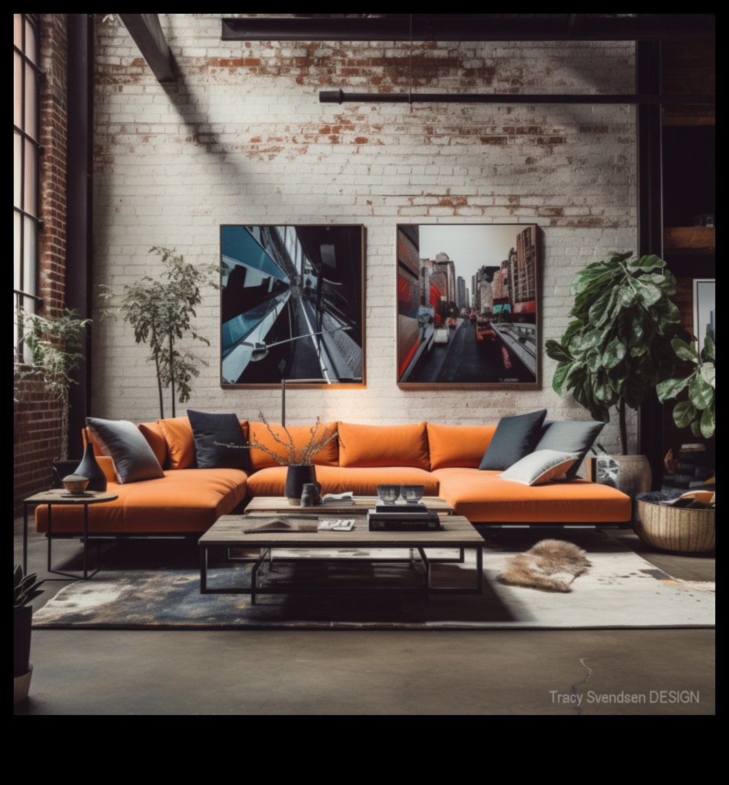 Πώς μπορώ να ενσωματώσω το Industrial Chic Decor στο σαλόνι μου με αστικά στοιχεία;