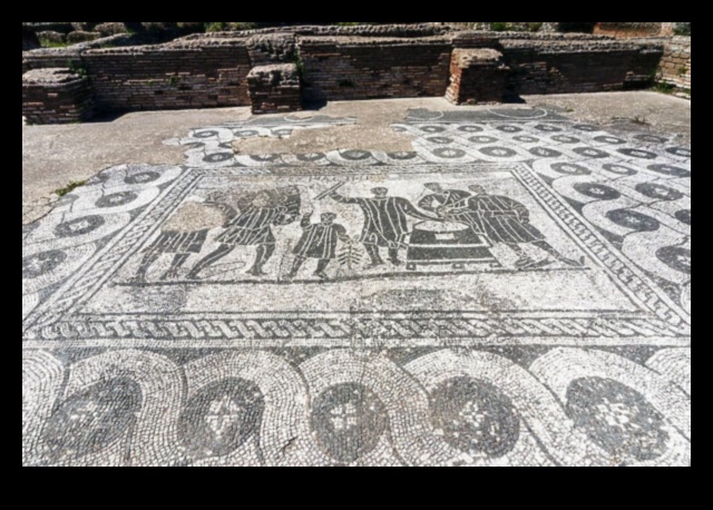 Ψηφιδωτά της Όστιας: Παραθαλάσσια τέχνη στην αρχαία Ρώμη