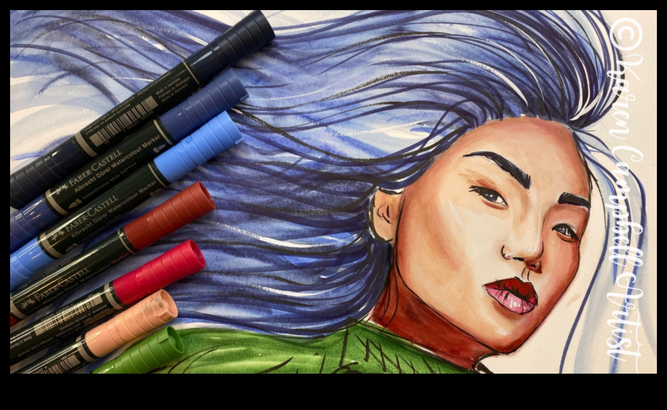 Βουρτσισμένες αποχρώσεις: Μεταμορφώστε το δέρμα σας με μελάνι ακουαρέλας