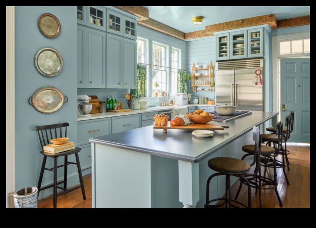 Διακόσμηση κουζίνας σε στυλ αγροικίας