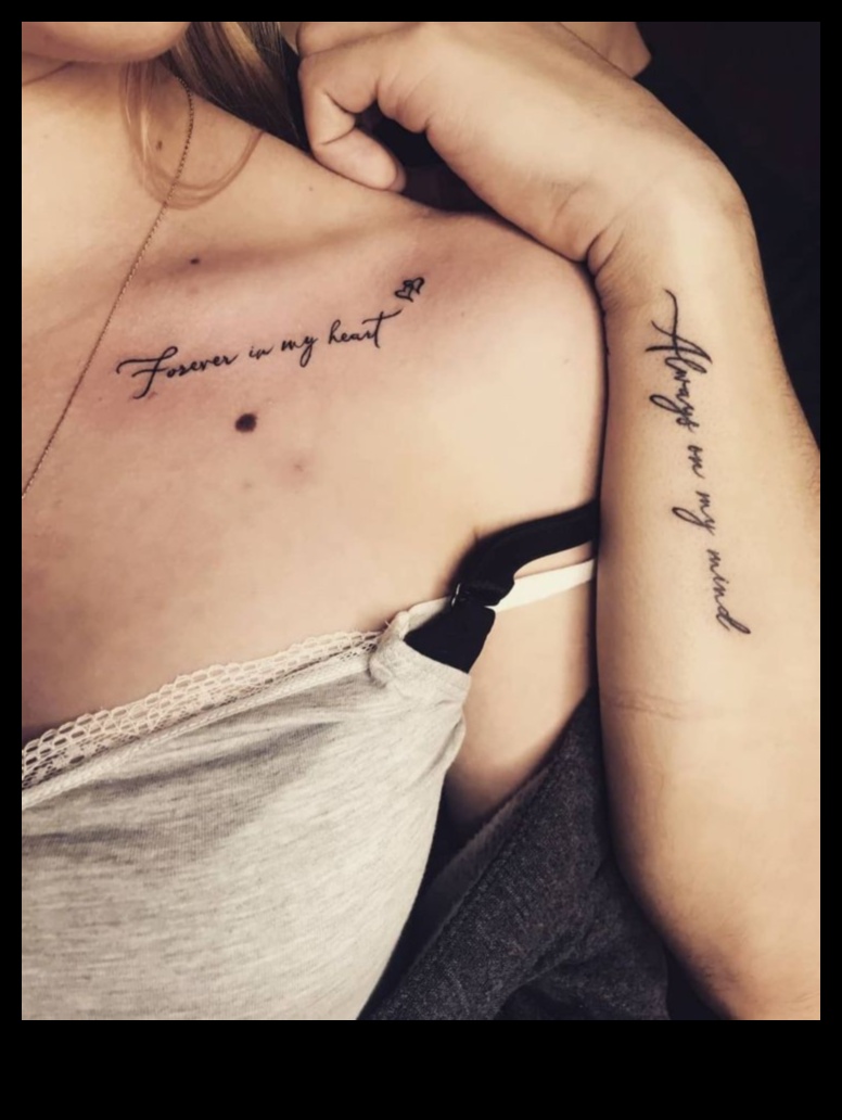 Whispers of Love: Ζευγάρι Τατουάζ με Ατελείωτη Σημασία