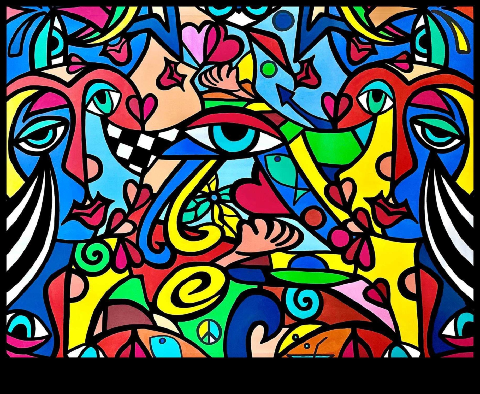 The Pop Palette: Τολμηρά χρώματα και αντιθέσεις στην καλλιτεχνική έκφραση