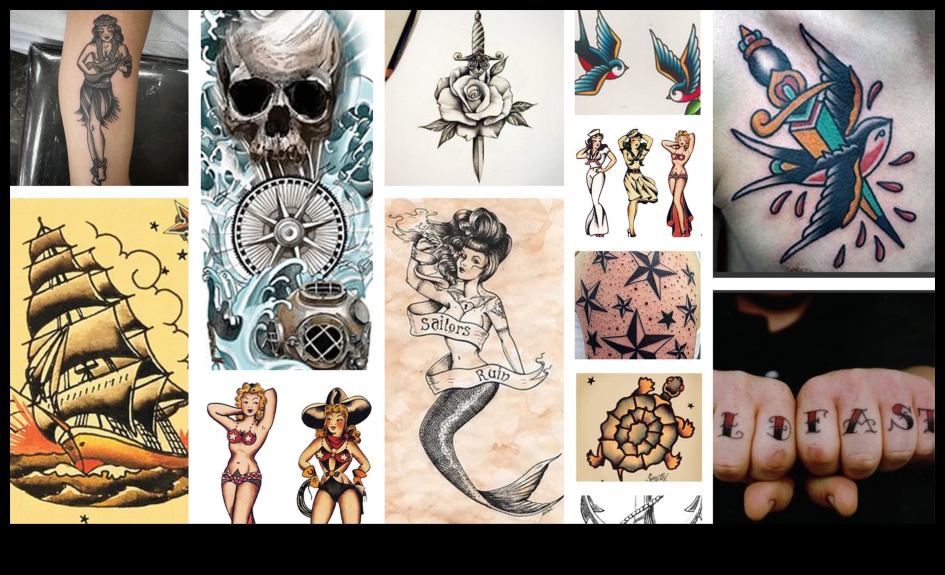 Sailor's Delight: Ναυτική έμπνευση στα παραδοσιακά τατουάζ