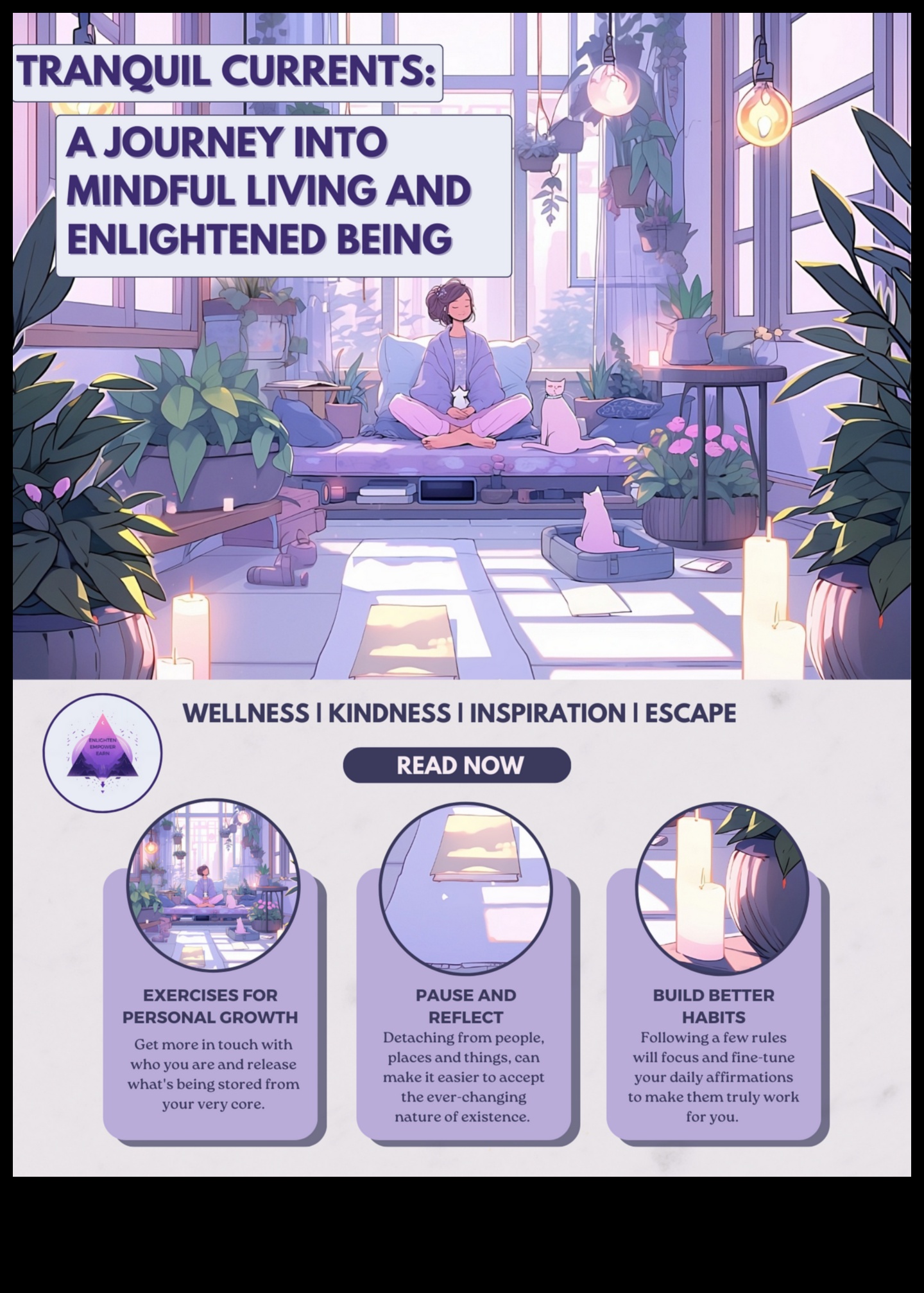 Ήσυχα μονοπάτια: Ο δρόμος σας για τη μείωση του άγχους με τη συνειδητή ζωή