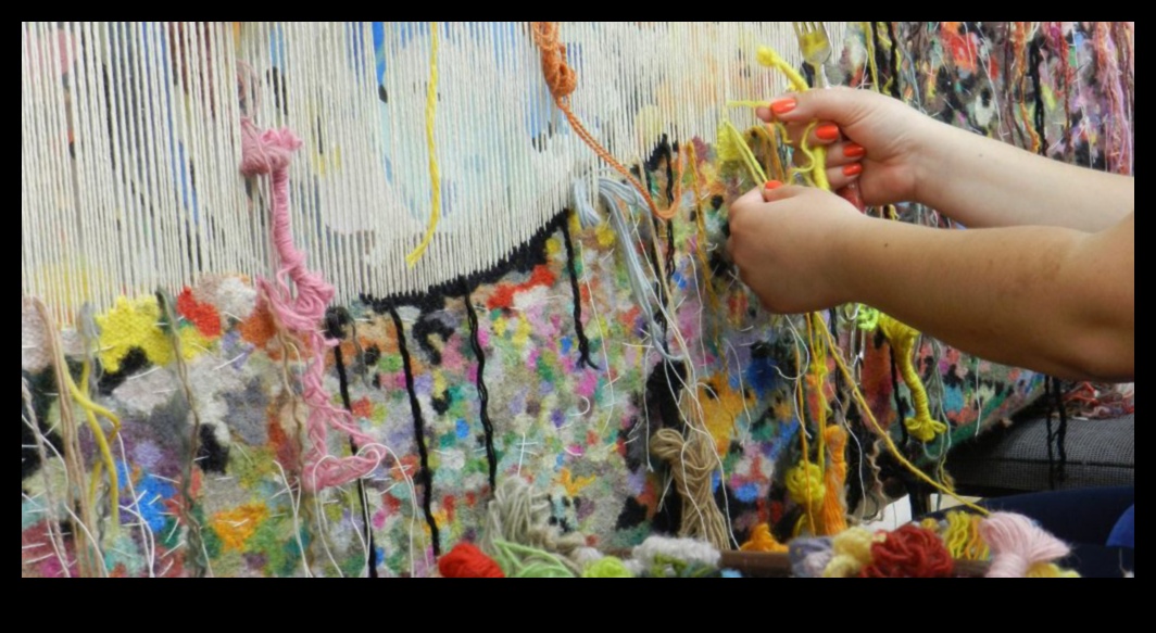 Living Tapestry: Threads of Creativity in Artful Body Decor