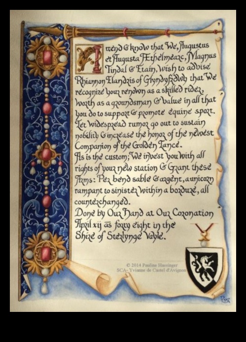 Script and Scroll: The Art of Calligraphy in Renaissance χειρόγραφα