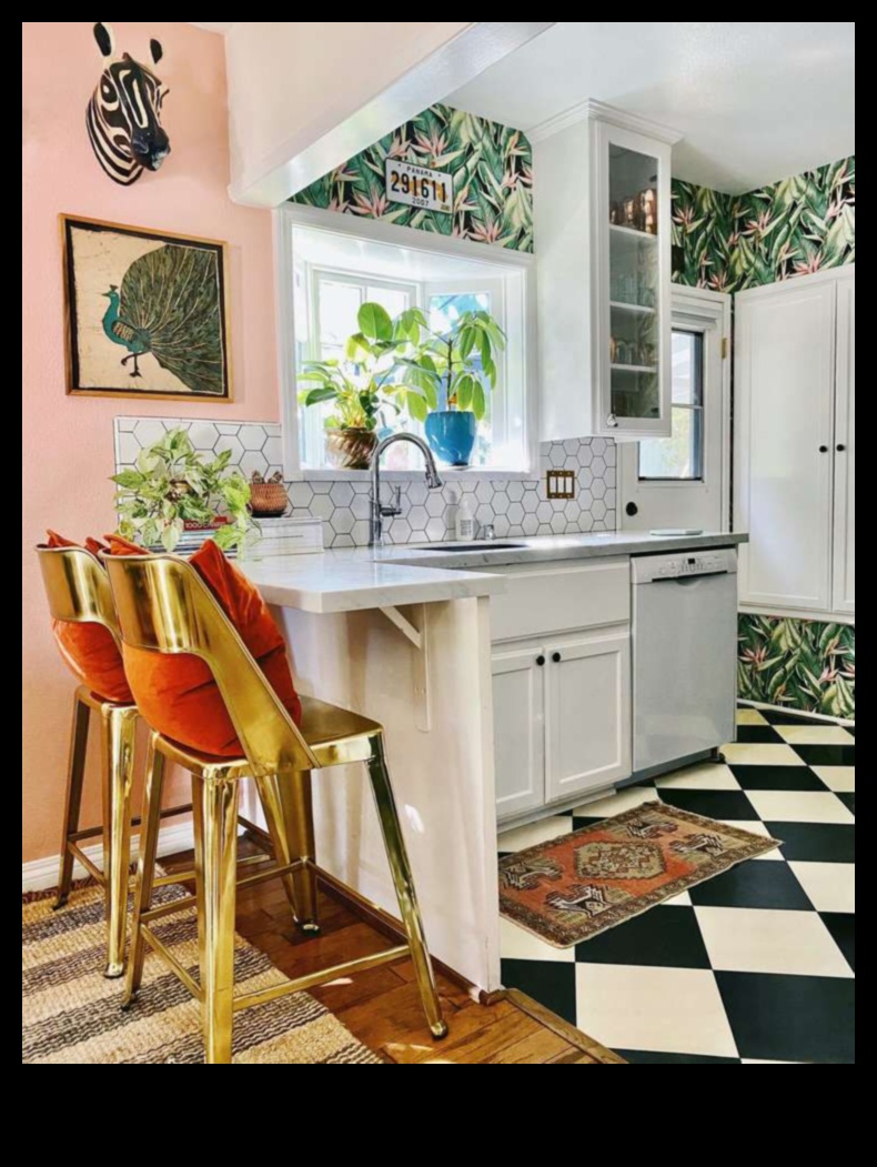 Εκλεκτική διακόσμηση κουζίνας Ένας συνδυασμός στυλ 1 Εκλεκτική διακόσμηση κουζίνας για παιχνιδιάρικη ατμόσφαιρα