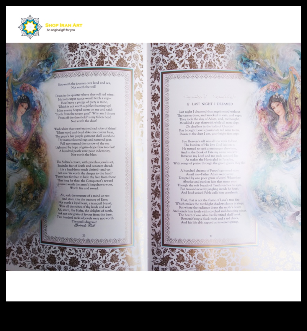 Περσική ποίηση στην τέχνη: Οπτικές αφηγήσεις του Ιράν