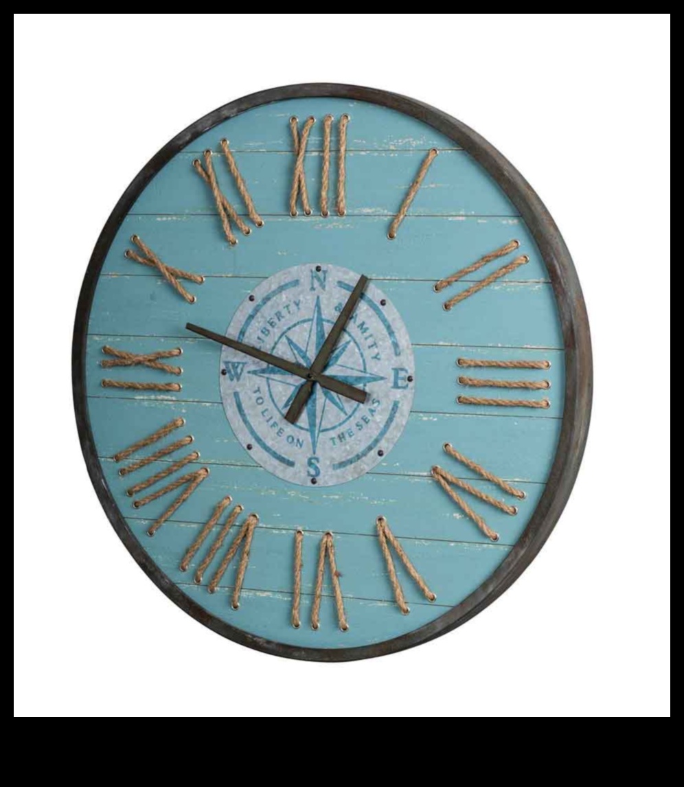 Ναυτικό θεματικό ντεκόρ για παραθαλάσσια ατμόσφαιρα