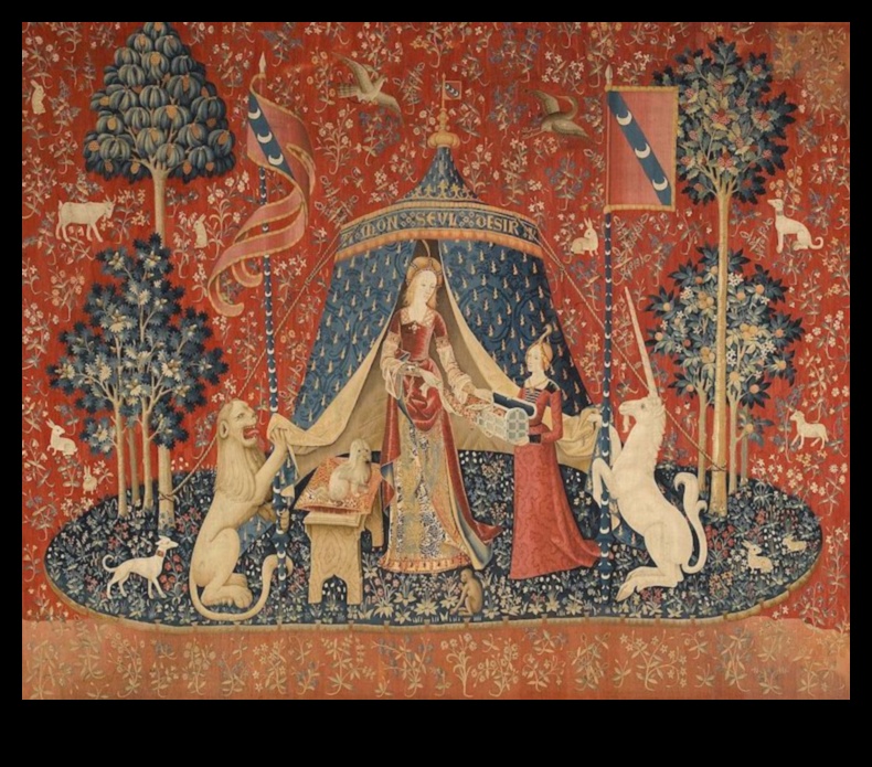 Tapestries of Time: Unraveling Stories in Medieval Art Textiles