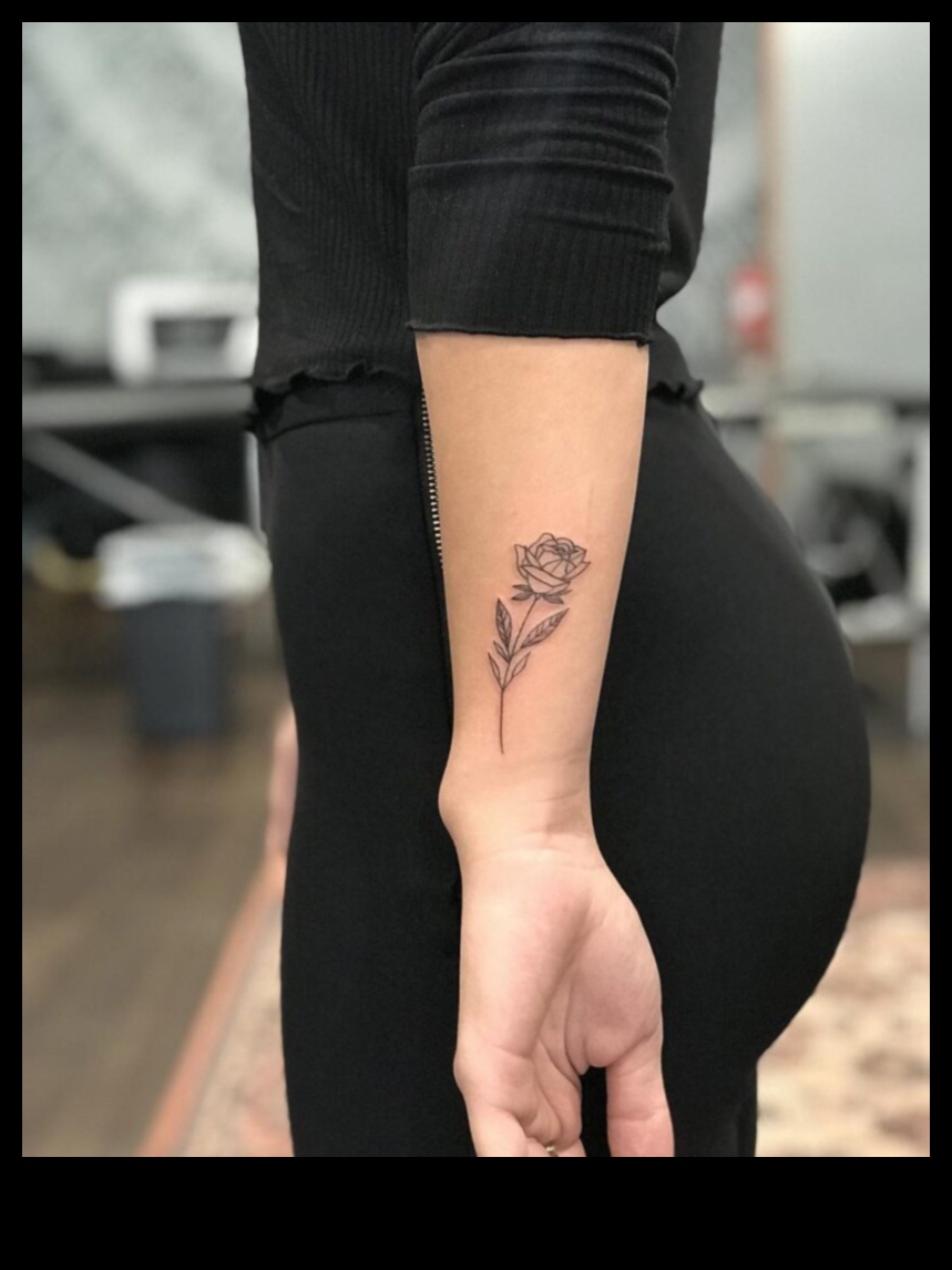 Elegant Whispers: Subtle Beauty in Wrist Tattoo Art