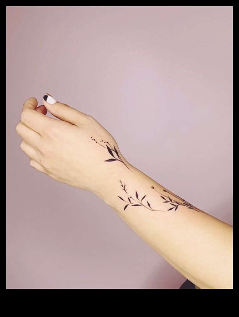 Elegant Whispers: Subtle Beauty in Wrist Tattoo Art