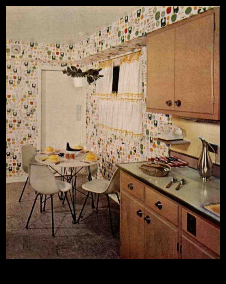 Ρετρό διακόσμηση κουζίνας για νοσταλγική αίσθηση