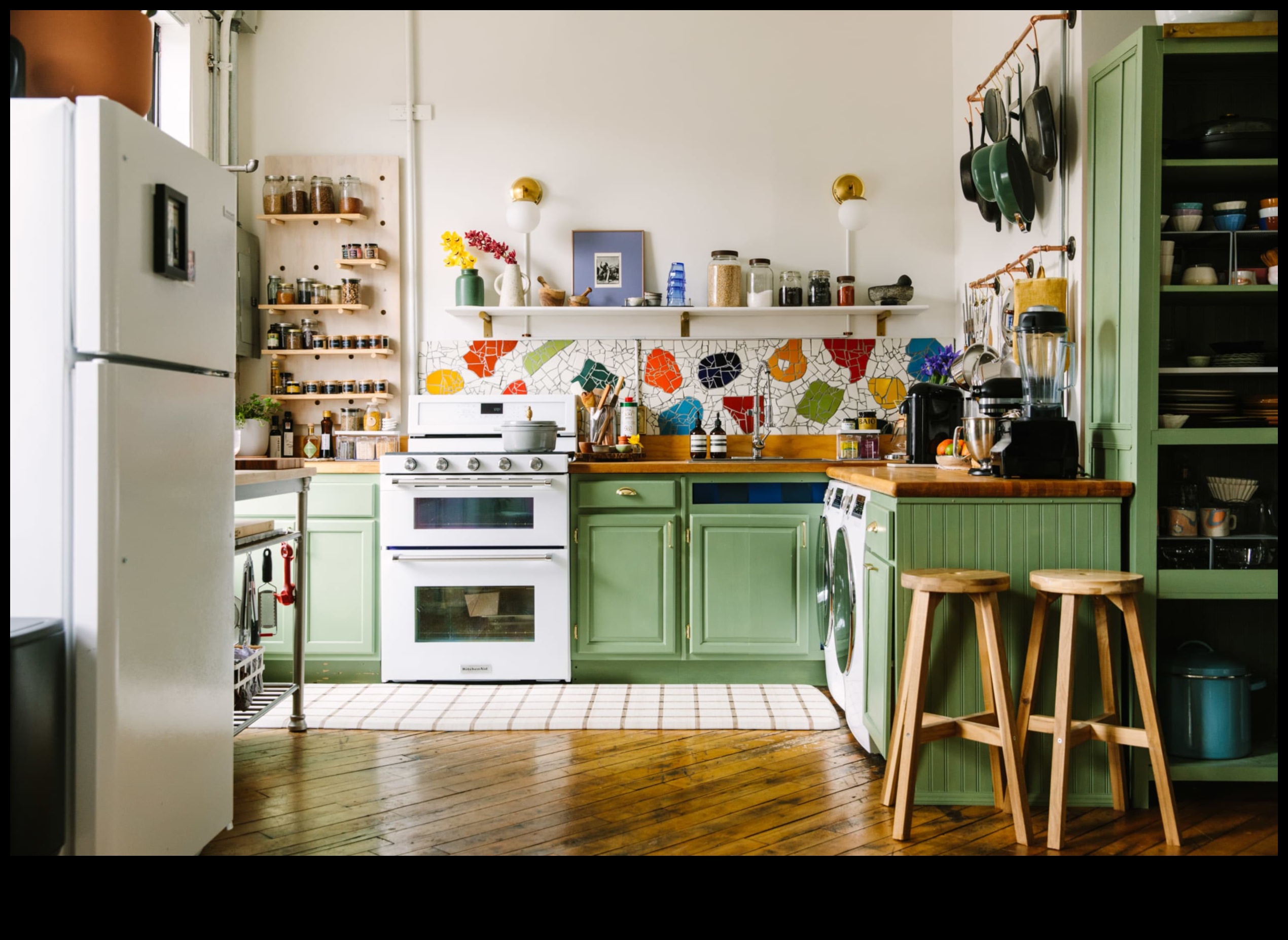 Ρετρό διακόσμηση κουζίνας για νοσταλγική αίσθηση