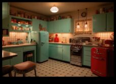 Αναβιώστε το παρελθόν με ρετρό διακόσμηση κουζίνας