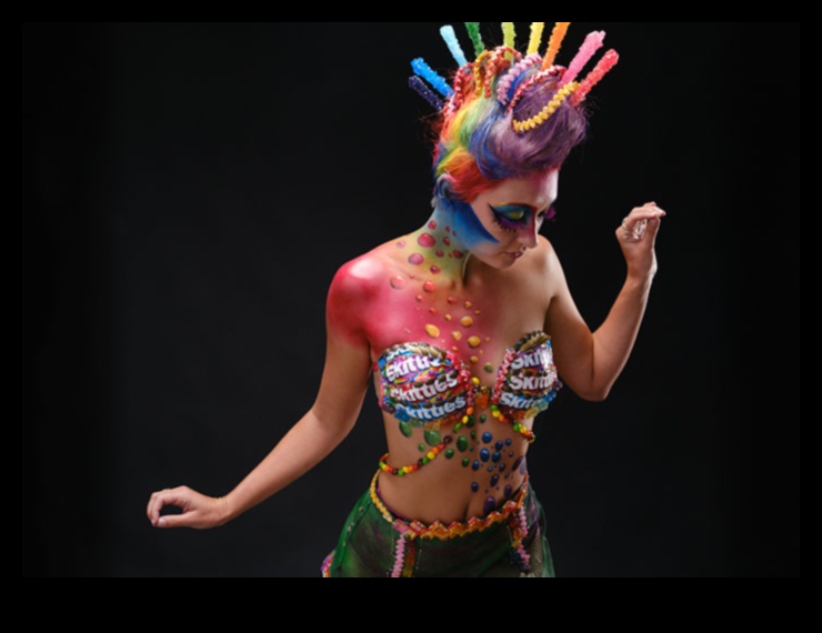 Artful Fusion: Where Creativity Meets the Human Canvas