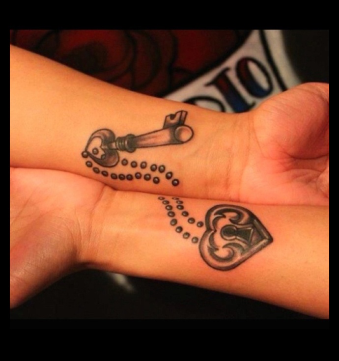 Linked for Life: Couple Tattoos Crafting a Story of Eternal Love