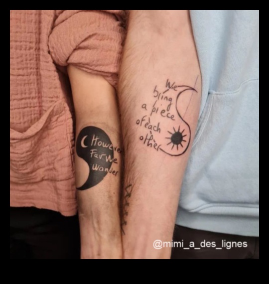 Linked for Life: Couple Tattoos Crafting a Story of Eternal Love