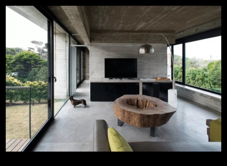 Μπορείτε να προτείνετε τρόπους ενσωμάτωσης του σκυροδέματος στη μινιμαλιστική διακόσμηση;