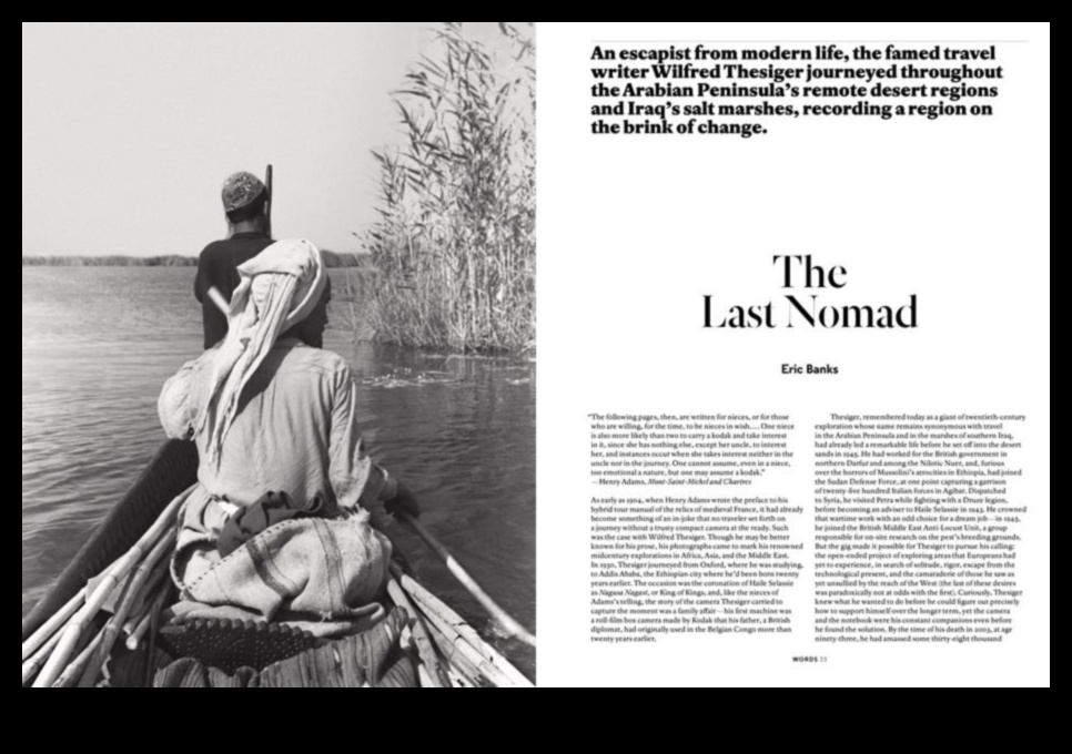 Nomad's Narrative: Visual Tales of Exploration in Photography