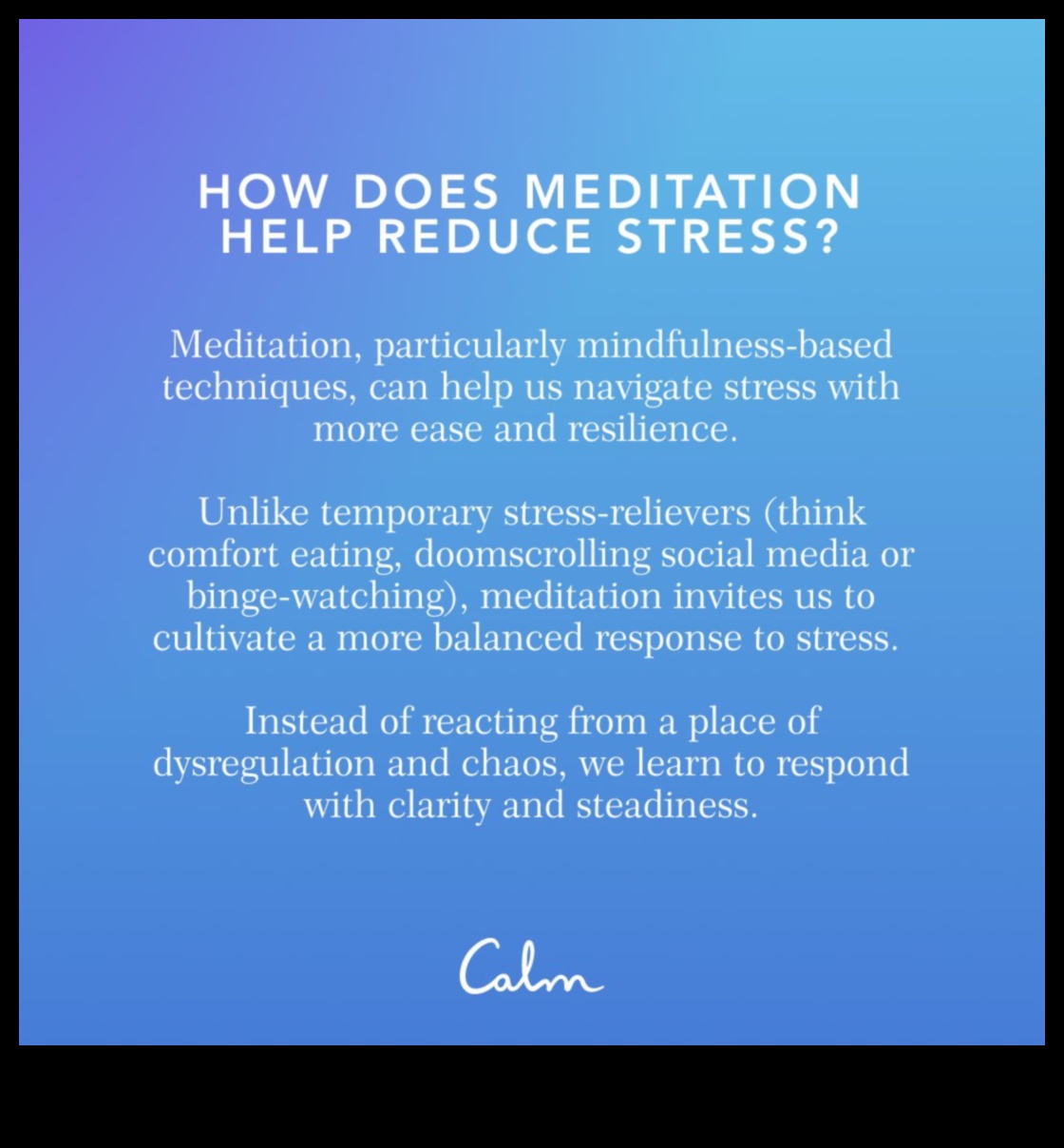 Ηρεμήστε το χάος: Πώς ο διαλογισμός ανεβάζει την ευημερία σας