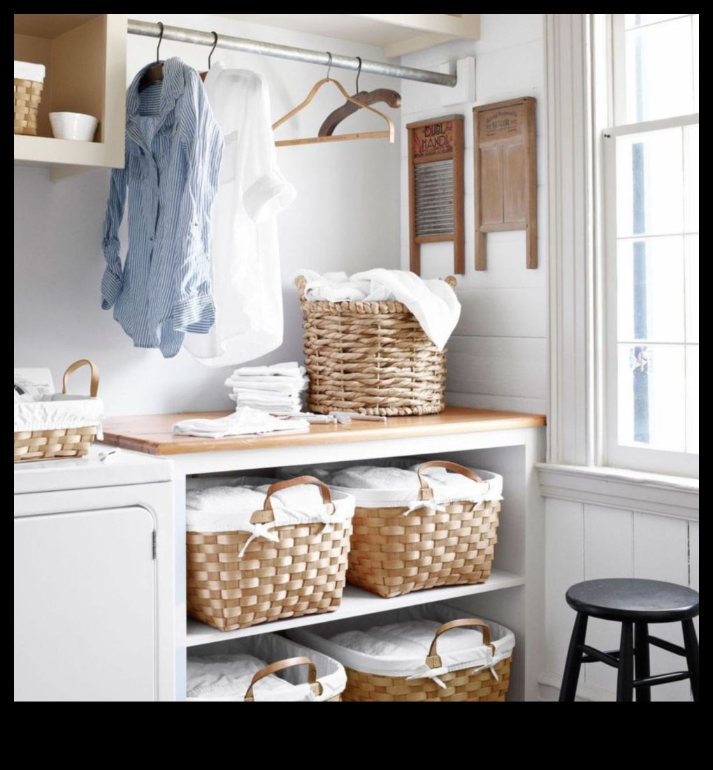 Συμβουλές για κομψή διακόσμηση πλυντηρίου