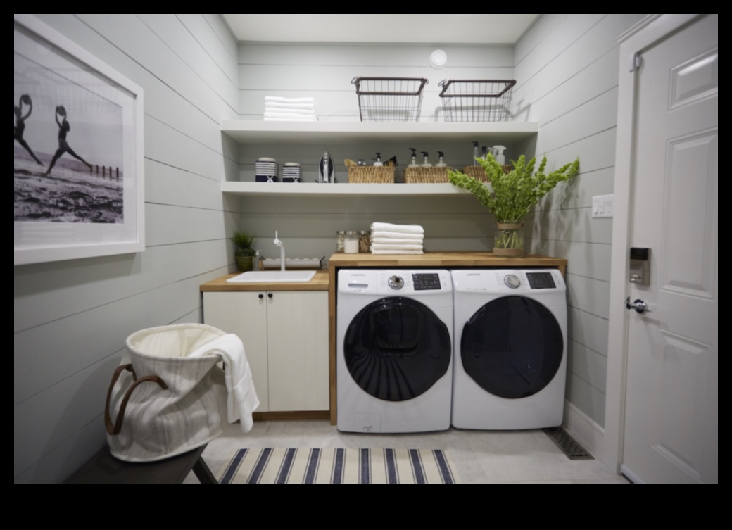 Συμβουλές για κομψή διακόσμηση πλυντηρίου