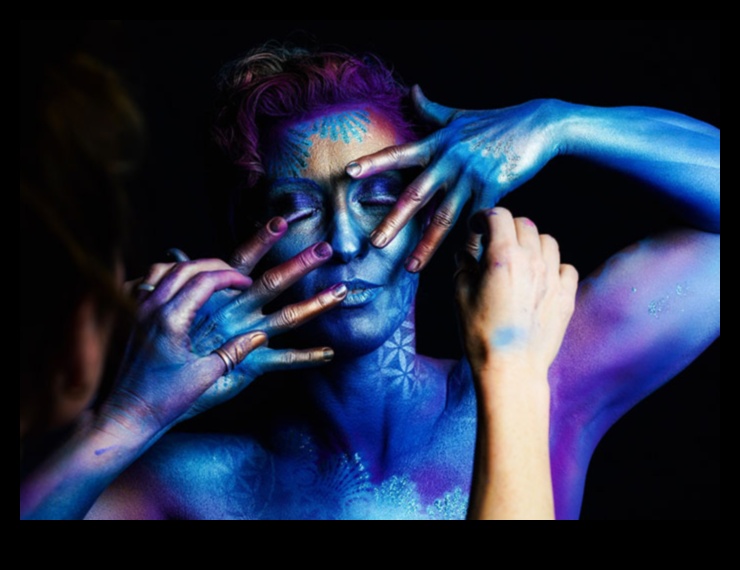 Artful Fusion: Where Creativity Meets the Human Canvas