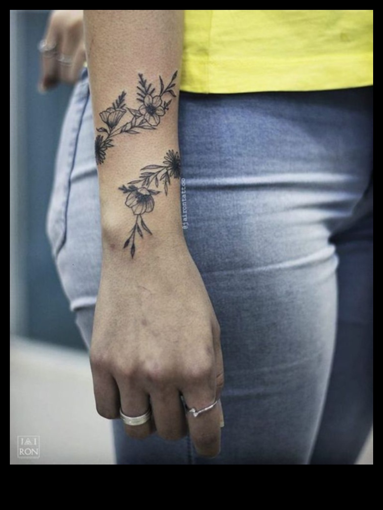 Ink Elegance: Chic and Simple Wrist Tattoo Inspirations