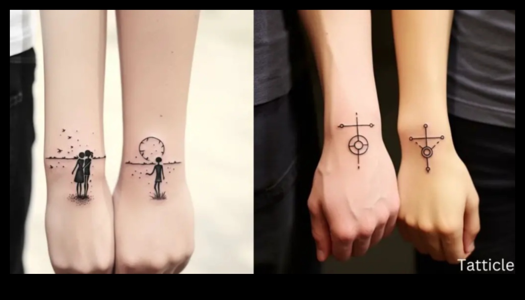 Linked for Life: Couple Tattoos Crafting a Story of Eternal Love