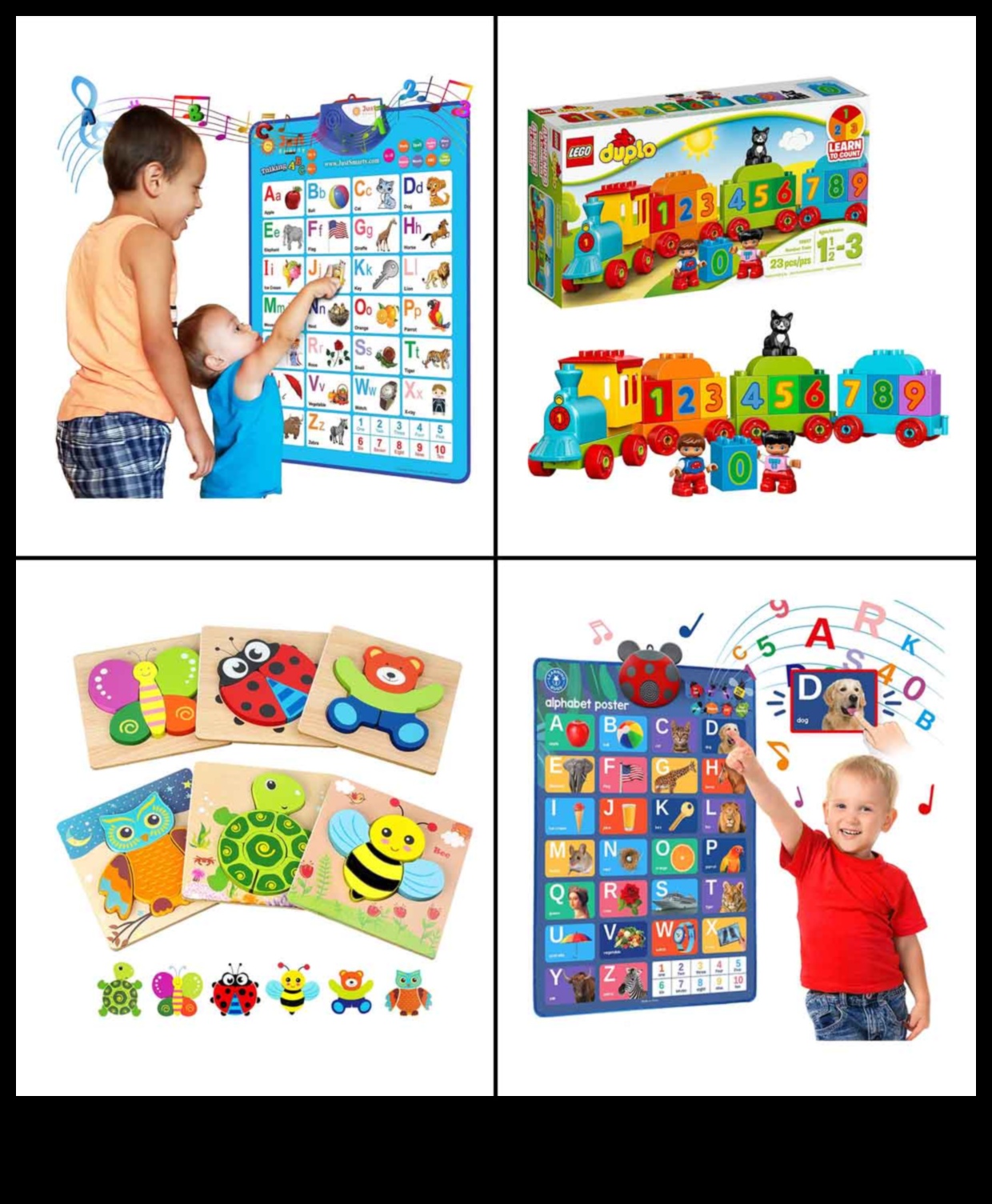 Παιχνιδιάρικα παζλ: Εκπαιδευτικά δώρα για παιδιά