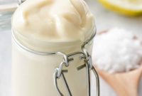 2-Minute Homemade Mayonnaise Recipe – Quick & Creamy Mayo