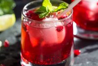 Pomegranate Ginger Beer Cocktail Recipe: Sparkling Holiday Drink