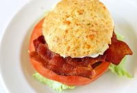 Cheddar Chive Biscuit BLT Sandwich Recipe for Brunch