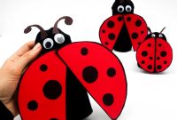 DIY Toilet Paper Roll Ladybug Craft for Kids and Classroom Projects