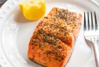 Crispy Mediterranean Salmon in the Air Fryer: Quick Recipe